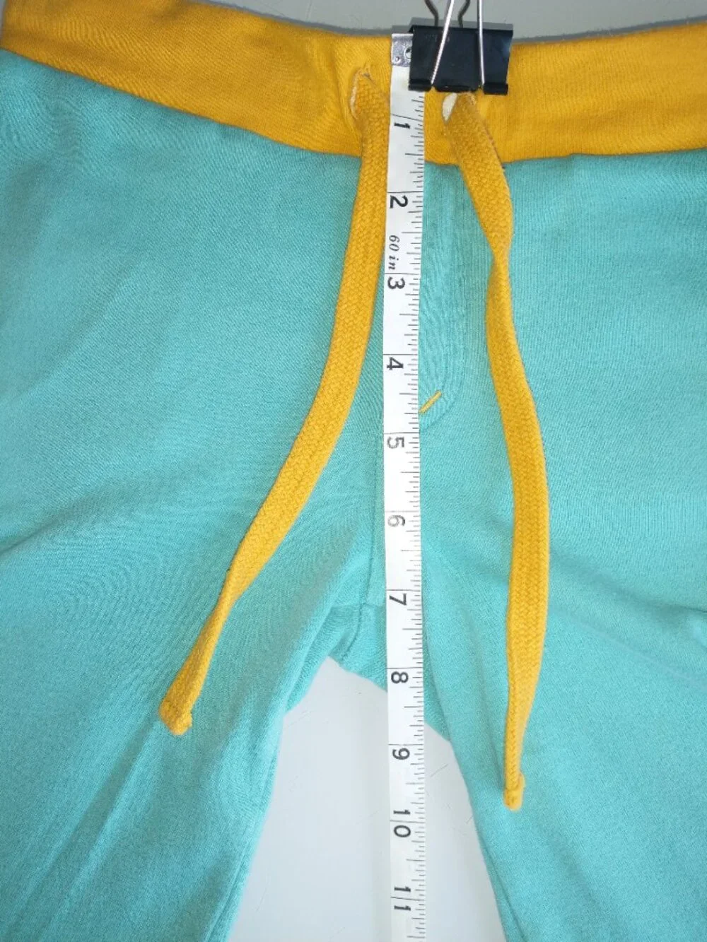 Little Green Radicals Organic Cotton Jogger Shorts Peacock Blue Size 7 - 8 Y